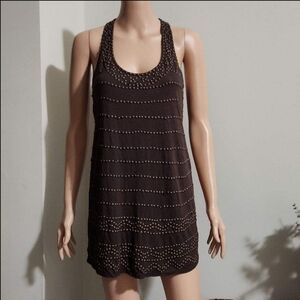 Studded Tank Top, Size Medium